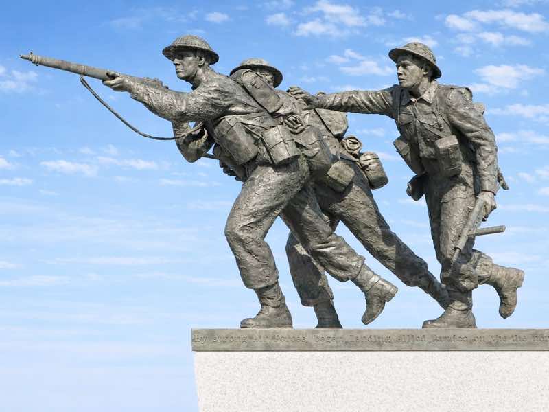 British Normandy Memorial - Statue