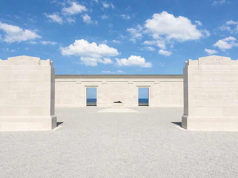 British Normandy Memorial - Entrance