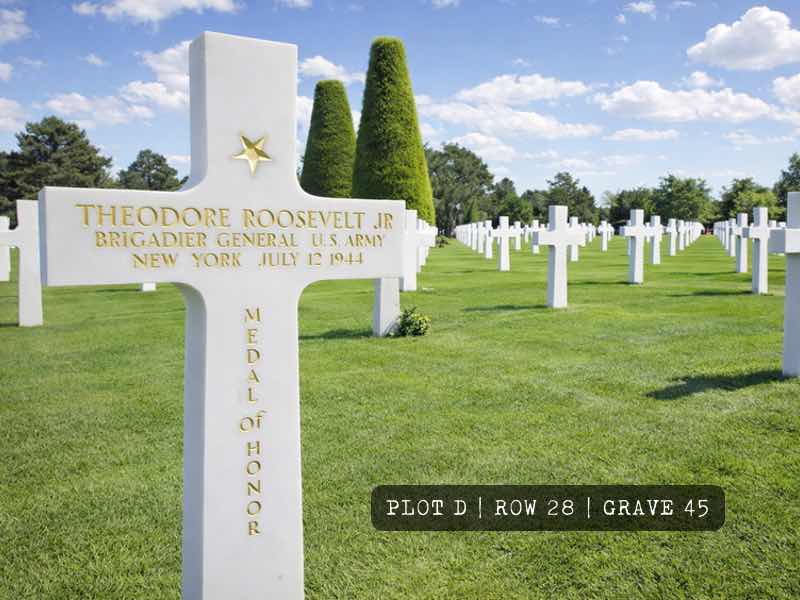 Tombe - Theodore Roosevelt Jr.