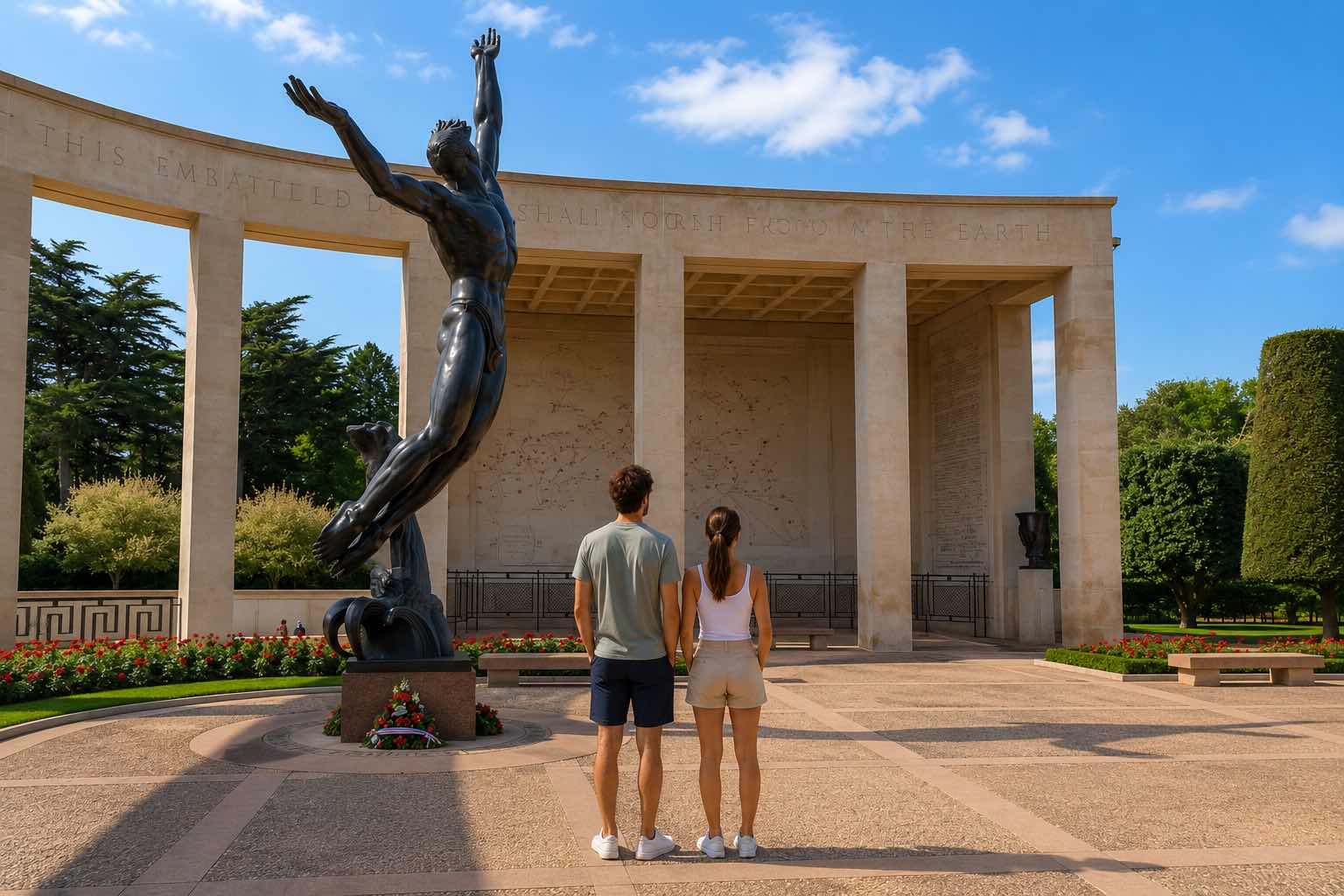 American Cemetery - Self Guided Tour