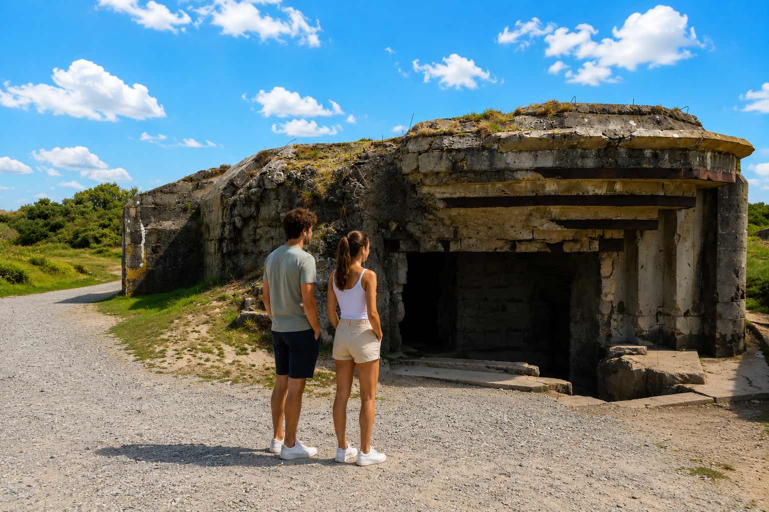 Pointe-du-Hoc Self Guided Tour