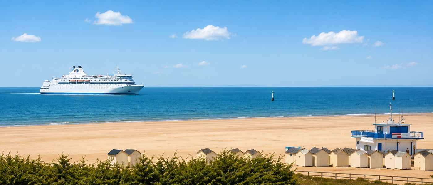 Normandy coastline
