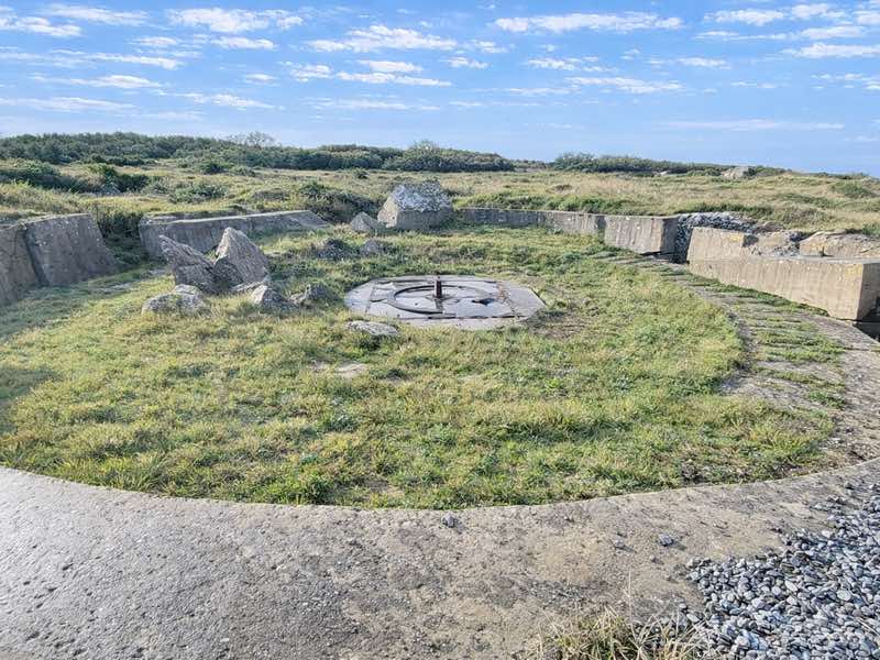 Pointe-du-Hoc Open Gun Pit