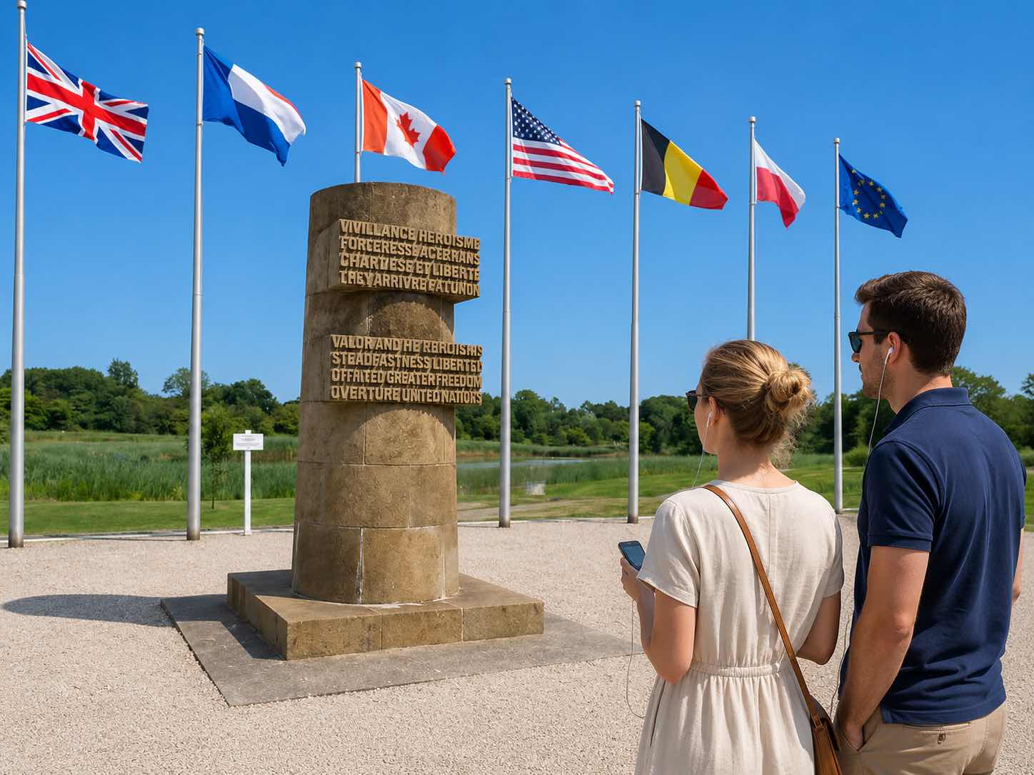Pegasus Bridge - Signal Monument