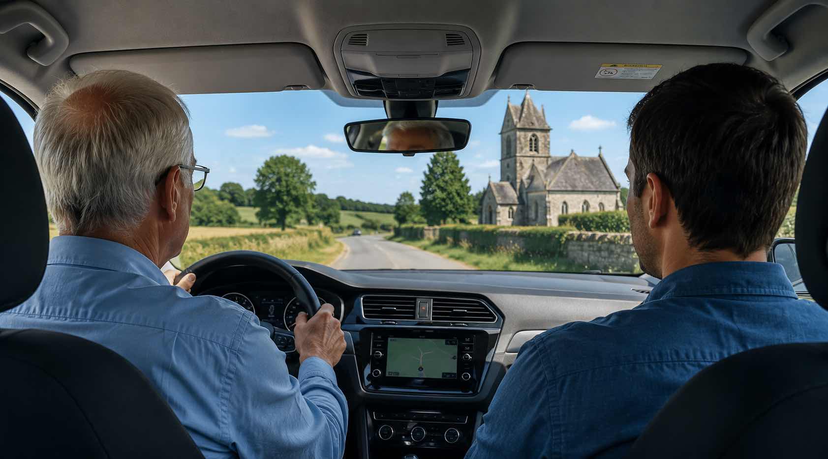 Americans in Car