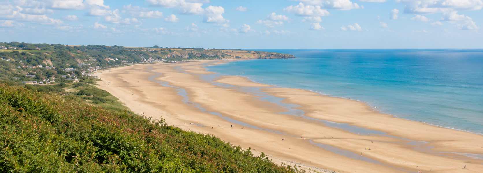 Normandy coastline